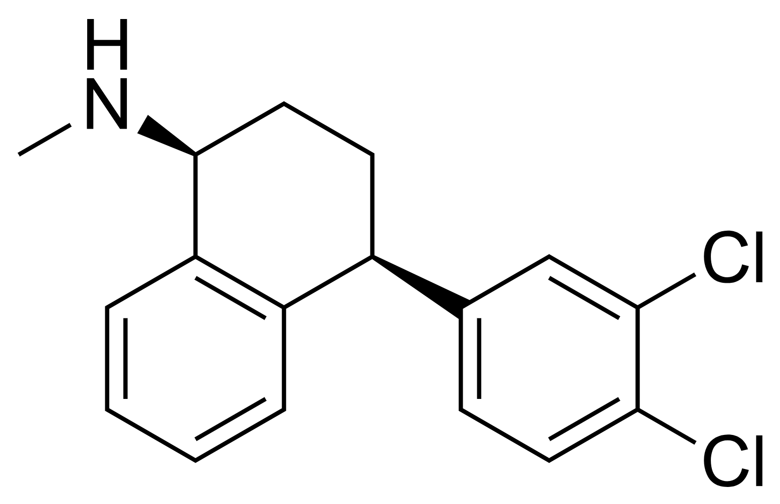 Sertraline molecular art